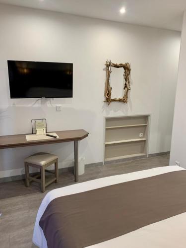 Chambre double, vue sur la mer