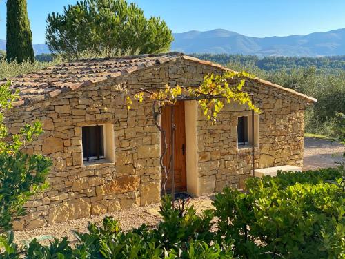 Bergerie en Haute-Provence au coeur d'un vignoble gîte à louer Ganagobie