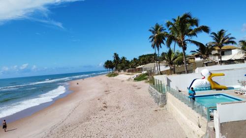 Strand, Pousada Galeao Pirata in Camacari