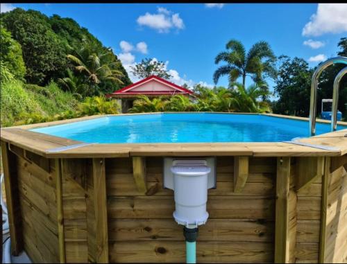 Pool, Hauolibed - Havre de Passion avec piscine in Sainte Rose