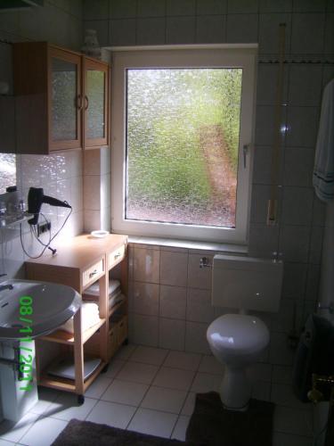 Bathroom, Ferienwohnung Hau in Kradenbach