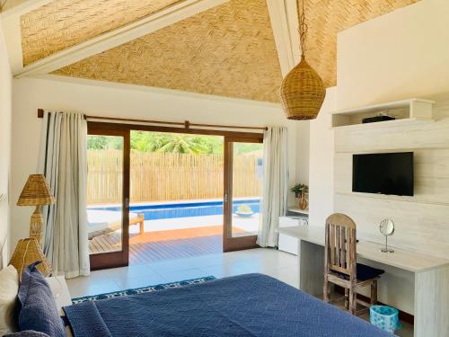 Villa Ferradura Mar in plaža Ferradura