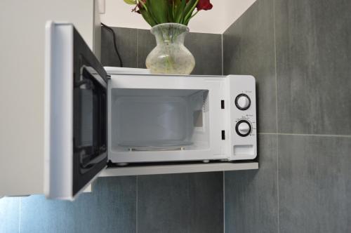 keittiö, Belvárosi Apartman (Belvarosi Apartman) in Ispitaalja