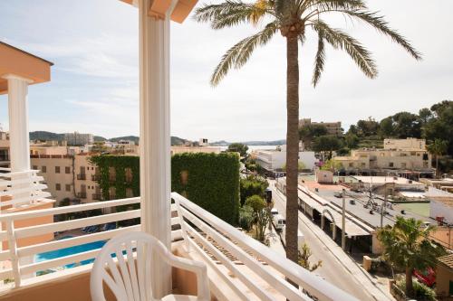 balkon/terras, Hotel Venecia Paguera in Calvia