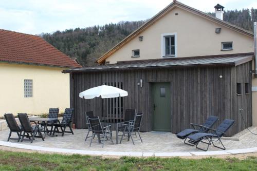 Erkély/terasz, Jurahaus Pröll Ottmaring (Jurahaus Proll Ottmaring) in Dietfurt an der Altmuhl