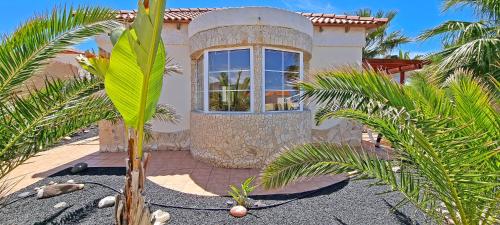 Viesnīcas āriene, Ferienhaus Casa Oasis - La Pared - Garten - Meerblick in Pareda