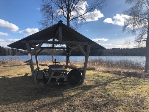 Paradiset stugan i fin skogen