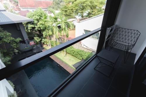 Uitzicht, iSilver Hotel in Wua Lai