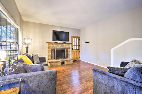 2 Mi to Rainbow Lake Home with Furnished Deck!