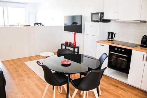 Grand T1 Moderne Jardin près de CDG