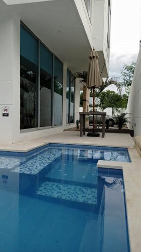 Swimming pool, casa vacacional con piscina y jacuzzi privado en girardot in El Brasil