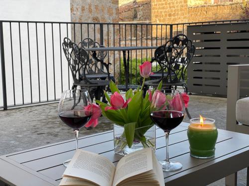 Balcony/terrace, Residenza Palazzo Fortuna - Boutique Hotel in Civita Castellana