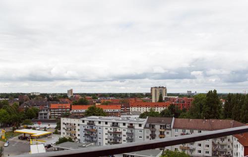 View, Base Apartments near Barclaycard Arena Hamburg