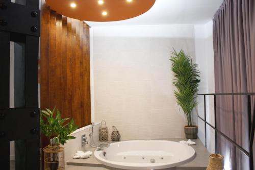 Double room, deluxe, spa bathtub