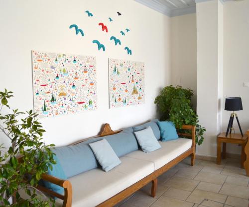 Vestíbulo, A Hotel Faros in Spetses