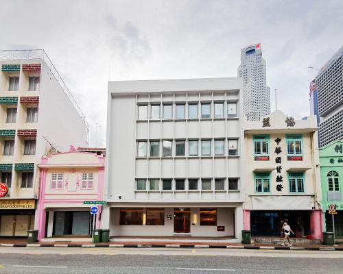 Entrance, KINN Capsule Hotel near Marina Bay MRT Station