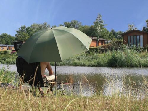 Cozy chalet on a pond, at the edge of the forest