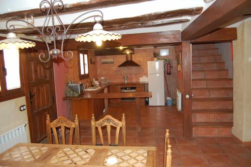 virtuve, Casa Rural Casa Antiga in Castielfabib