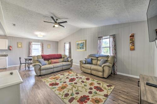PCB Home with Golf Cart 3 Blocks to Beach! - main image