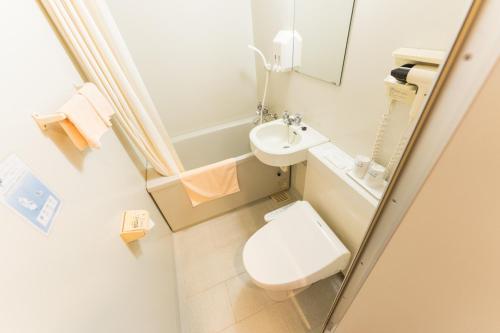 Bathroom, Hotel Ark 21 in Kurayoshi