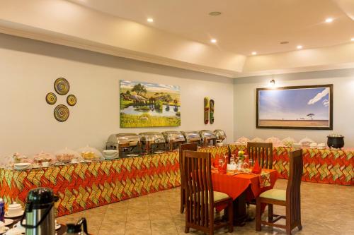 Restaurant, Airport Planet Lodge @ Kilimanjaro International Airport in Boma Ng'ombe