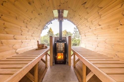 ENJOY COZY Tree House Hills Forest Gardens Beautiful Views Sauna Hotbath in Jablonne V Podjestedi