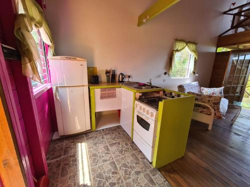 Kitchen, Almost Paradise Cottage Retreats in St Georges Countryside