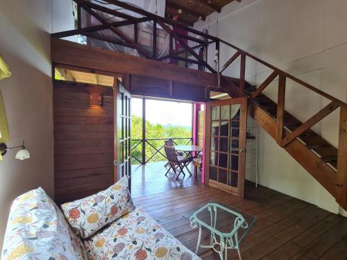 Balcony/terrace, Almost Paradise Cottage Retreats in St Georges Countryside