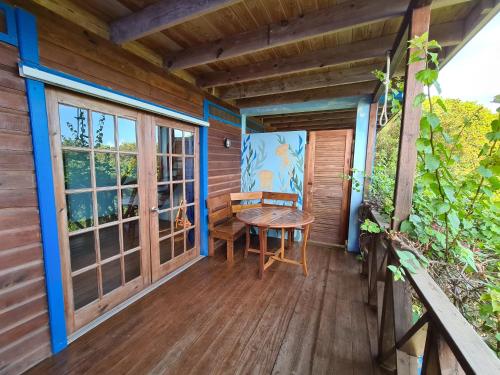 Balcony/terrace, Almost Paradise Cottage Retreats in St Georges Countryside