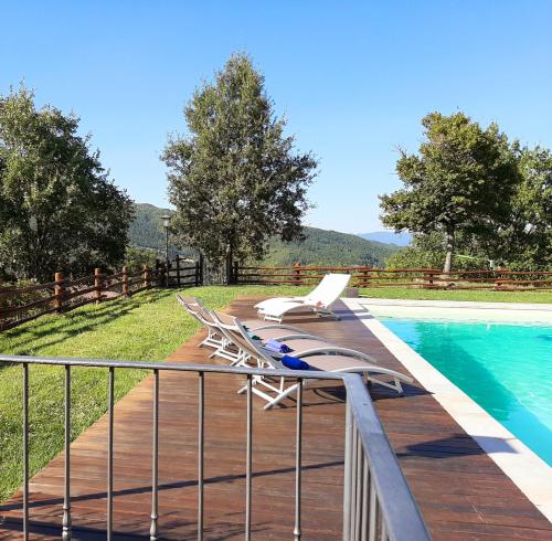 Villa Galearpe with private pool in Tuscany