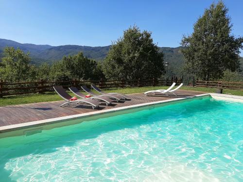 Villa Galearpe with private pool in Tuscany - Accommodation - Salutio