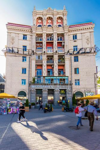 Однокімнатні апартаменти на Майдані, дистанційне заселення 24х7, Kiev (foto 6)