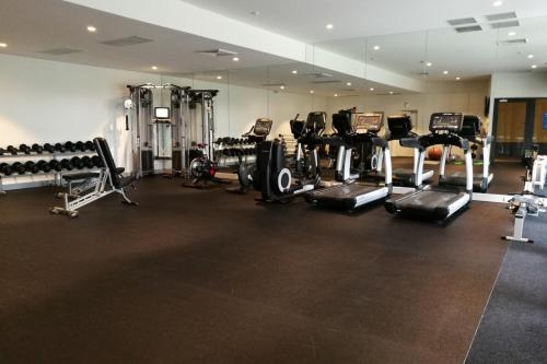 Fitness center, Modern 1 Bedroom in Tranquil Parklands in Parkville