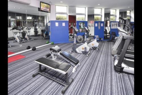 Fitness center, Sun-Drenched 3 Bedroom Apartment in Turrella in Marrickville