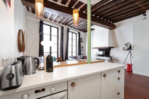 Parisian flat wterrace in Saint Michel-Notre Dame - image 12
