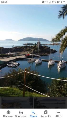 vista sul blu ,Baia Blu, Lerici