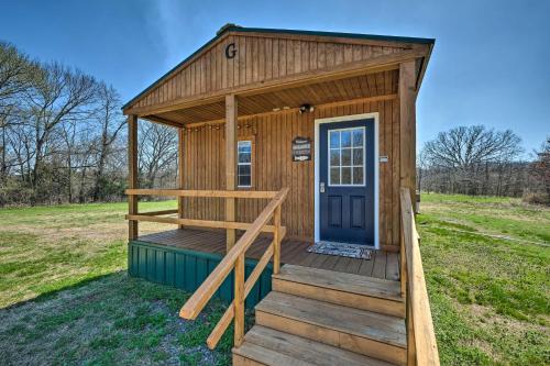 . Cozy Cookson Cabin w/ Fire Pit: 1 Mi to Lake!