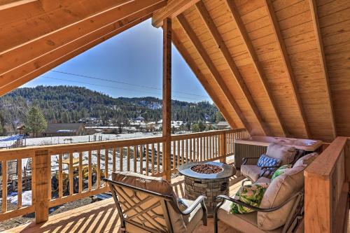 Garden Valley Apartment with Hot Tub and Mtn Views! - Crouch
