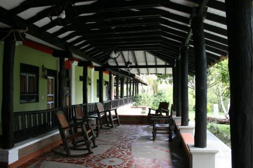 A szálláshely kívülről, Finca Hotel La Esperanza in Montenegro