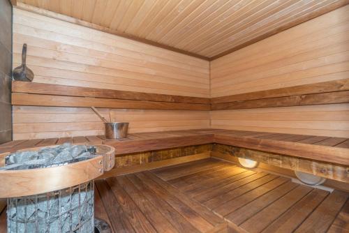 Sauna, "Winter" Apartment in Vaibla