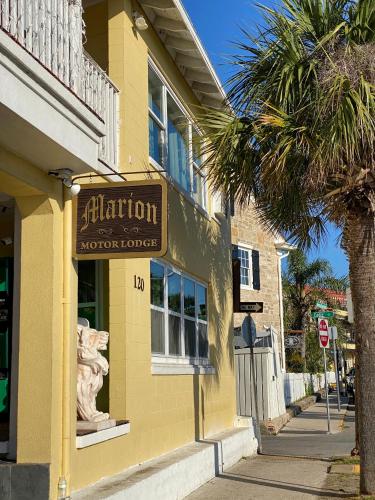 Historic Waterfront Marion Motor Lodge in downtown St Augustine - 숙소 외관