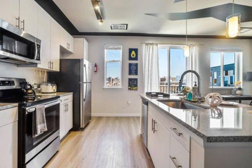 Lux Penthouse Skyline, Views Gym , Free Parking & Wifi in West Baltimore