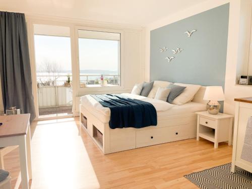 Ferienwohnung mit Meerblick - Kiek ut 936m von Stadthalle entfernt