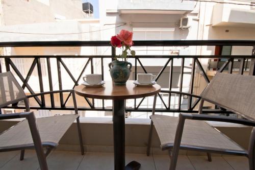 Rõdu/terrass, Mirabello Hotel in Crete Island