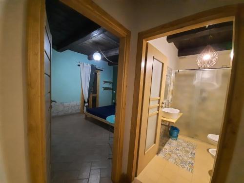 Ванна кімната, Appartamento di Claudia in campagna, Locazione turistica in Сполето