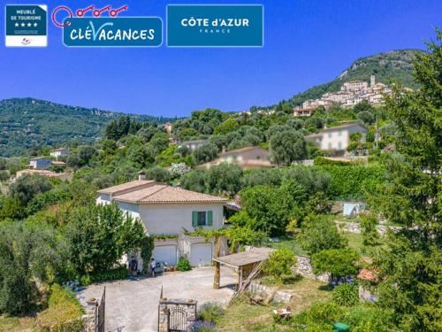 Appartement d'une chambre avec jardin clos et wifi a Le Bar sur Loup