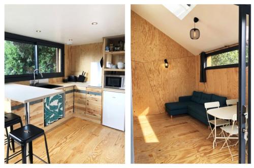 Wooden Cabin of the Heron / 10min to Nantes center gîte à louer Saint-Herblain