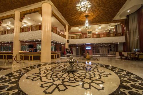 Lobby, Hotel Tafilalet in Meknes