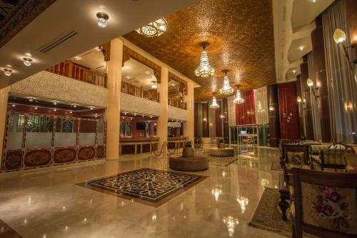 Lobby, Hotel Tafilalet in Meknes