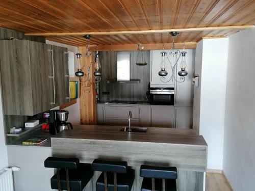 Kitchen, Almhaus Karnten Flattnitz in Villach